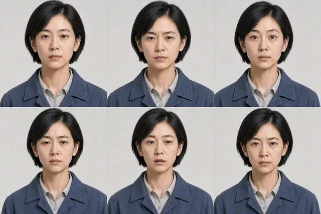 人物 · 叶文洁 · 1967清华研究生 · 表情设定
