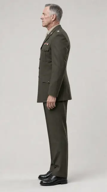 人物 · 斯坦顿上校 · 2007美国海军陆战队上校 · 侧面