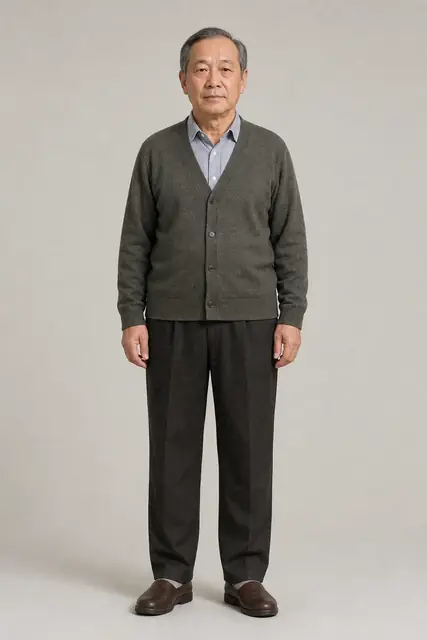 人物 · 老张教授 · 2007退休教授与汪淼邻居 · 正面