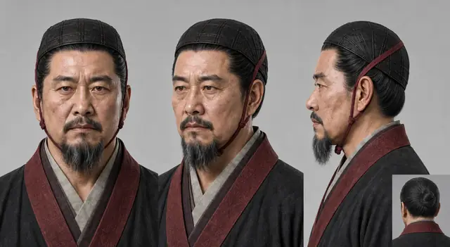 人物 · 汉武帝 · 141号文明 · 面部特写