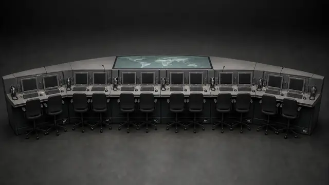 全球作战中心联合指挥终端 · 原画设定