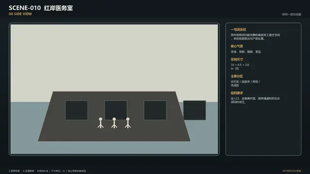 场景 · 红岸医务室 · 侧面
