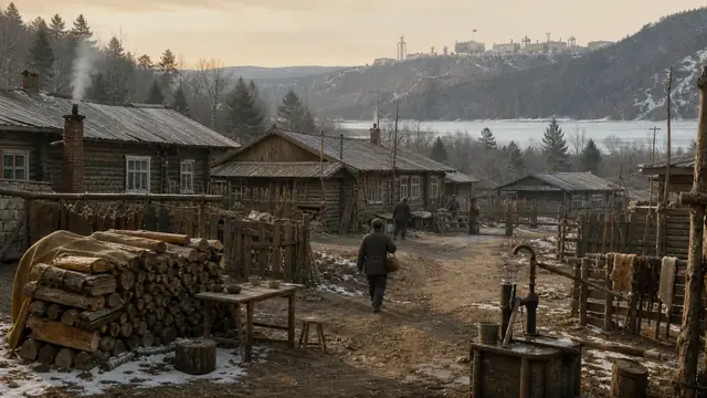 场景 · 齐家屯村落与老猎户院落 · 主视觉