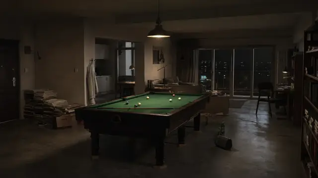 场景 · 丁仪公寓与台球空间 · 主视觉