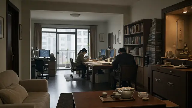场景 · 申玉菲与魏成住宅 · 主视觉