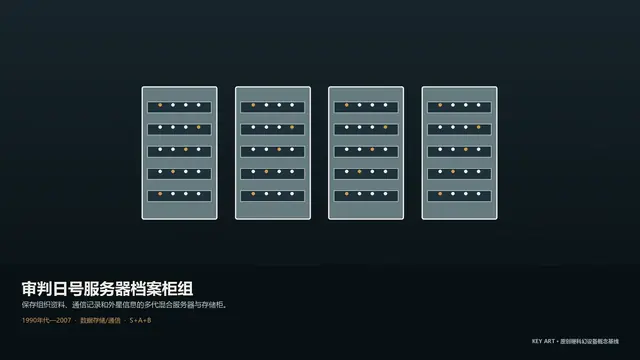 设备 · 审判日号服务器档案柜组 · 主视觉