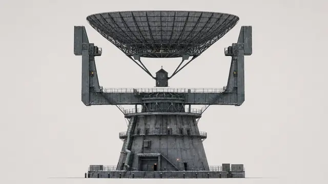 载具与特殊 · 红岸基地巨型天线 · 正面