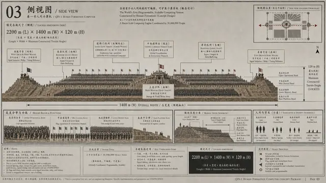 载具与特殊 · 秦一号人列计算机 · 侧面