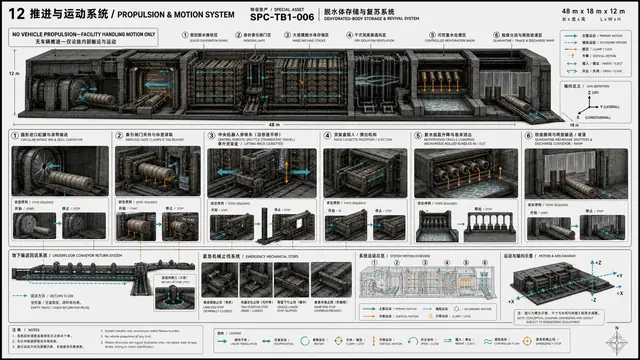 载具与特殊 · 脱水体存储与复苏系统 · 推进与运动