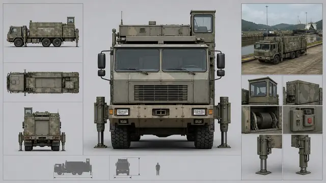 载具与特殊 · 古筝行动工程车 · 正面