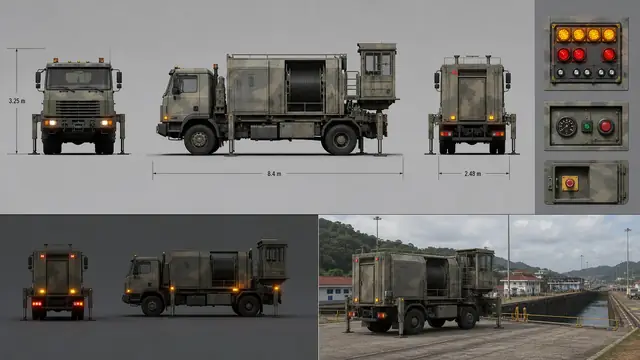 载具与特殊 · 古筝行动工程车 · 灯光信号