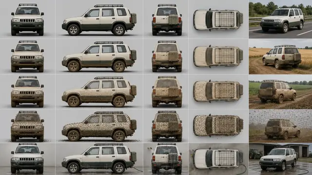 载具与特殊 · 农田勘察越野车 · 状态变化